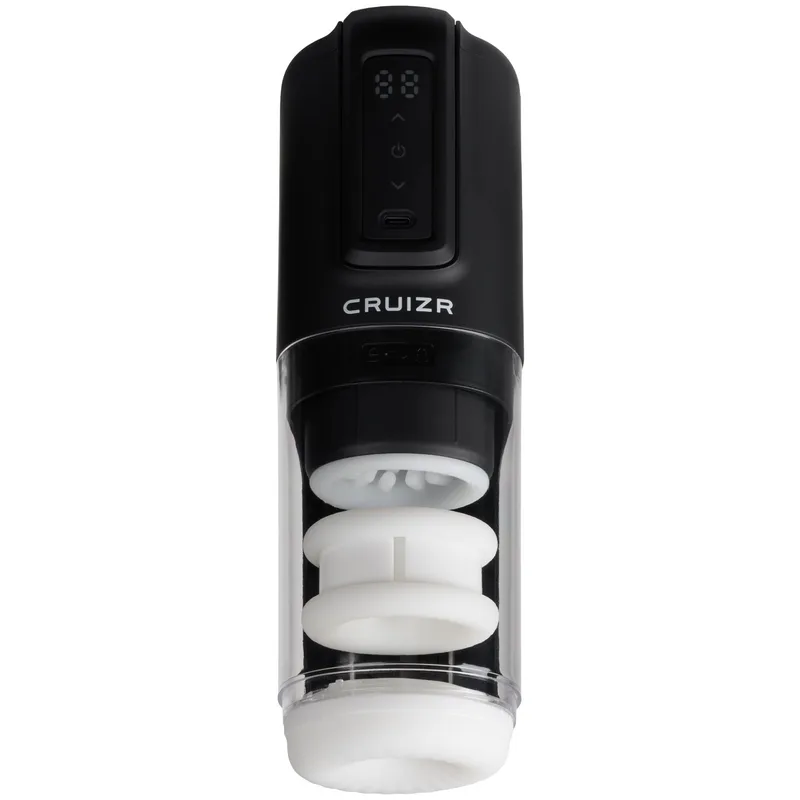 Cruizr CS10 Automatisk Masturbator — Håndfri masturbator (stød + vibration)