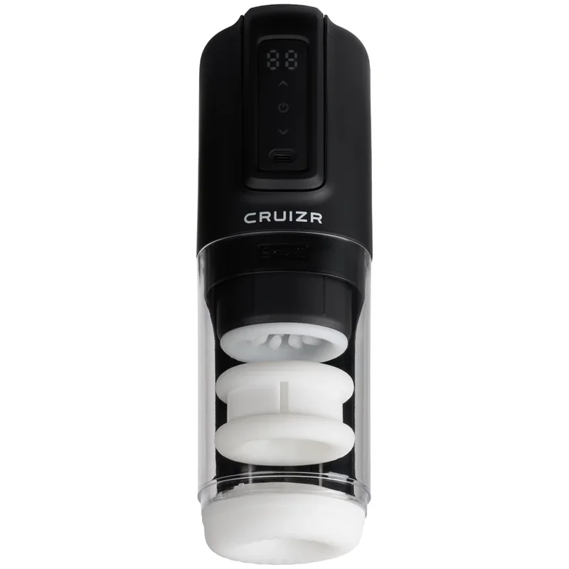 Cruizr CX10 Automatisk Masturbator — Håndfri masturbator (stød + rotation + vibration)