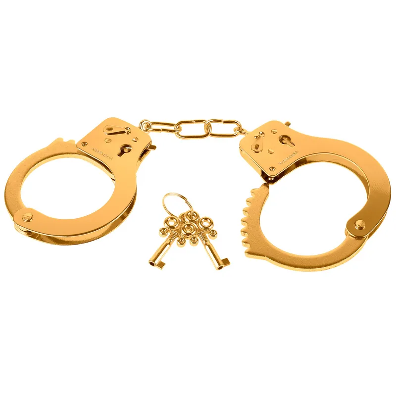 Fetish Fantasy Official Handcuffs Black — metal-håndjern til bondage