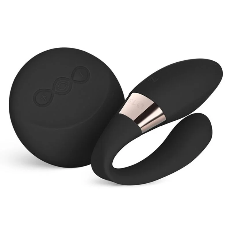 4. Lelo Tiani Duo — Elegant design, stille motor — Par-vibrator (fjernbetjening)