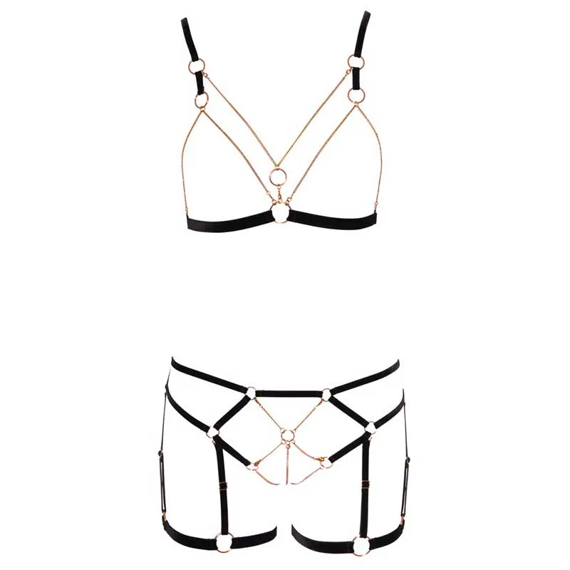 Cottelli Body Harness — Elastik — Elastik body harness