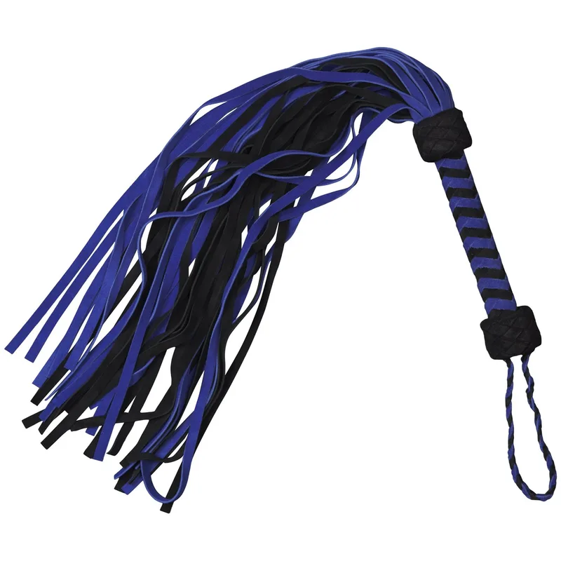 Sportsheets Suede Flogger — Flogger i blød suede — produkt