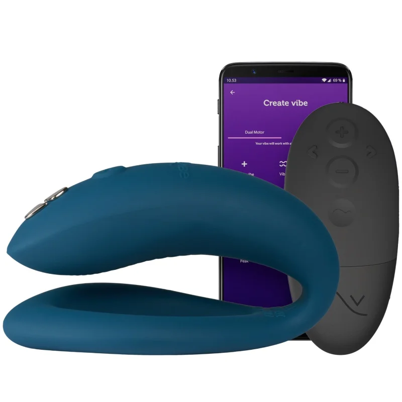 1. We-Vibe Sync X — Den bedste samlet set — Par-vibrator (app-styret)