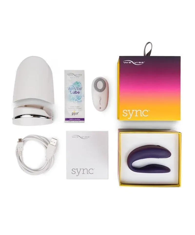 We-Vibe Sync — Bedste til app-styring — Par-vibrator (til brug under sex)